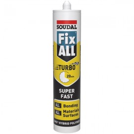 Soudal Fix All Turbo Sealant & Adhesive 290ml | Colour Options