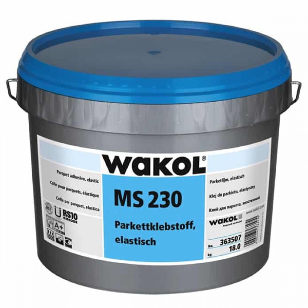 Wakol MS230 Flexible Engineered Flooring Adhesive | 18KG