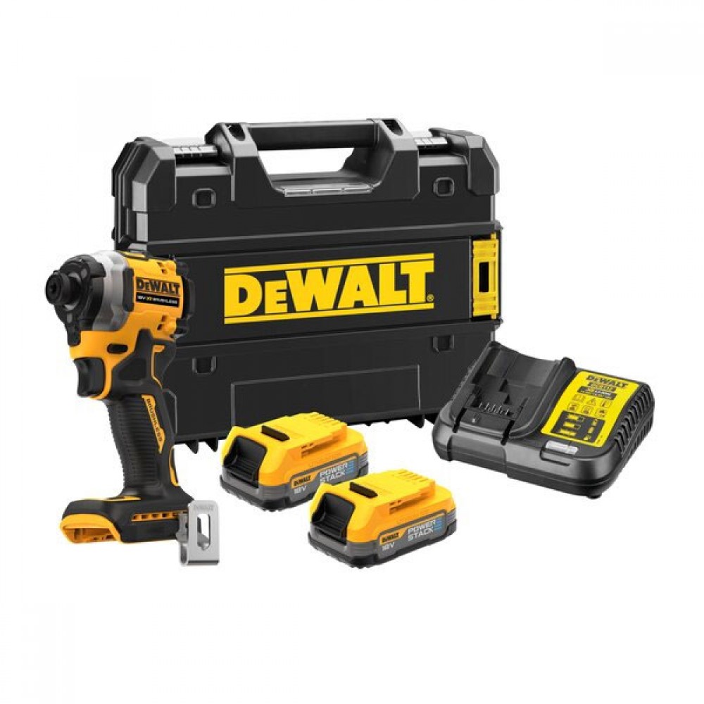  Dewalt 18V XR Brushless Compact ImpactT Driver | DCF850E2T