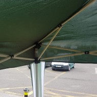 Pop-up Gazebo 3m x 3m | Green | Powder Coated Steel