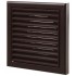 Tiger Wall Vent  Fixed Louvre |100mm|Brown