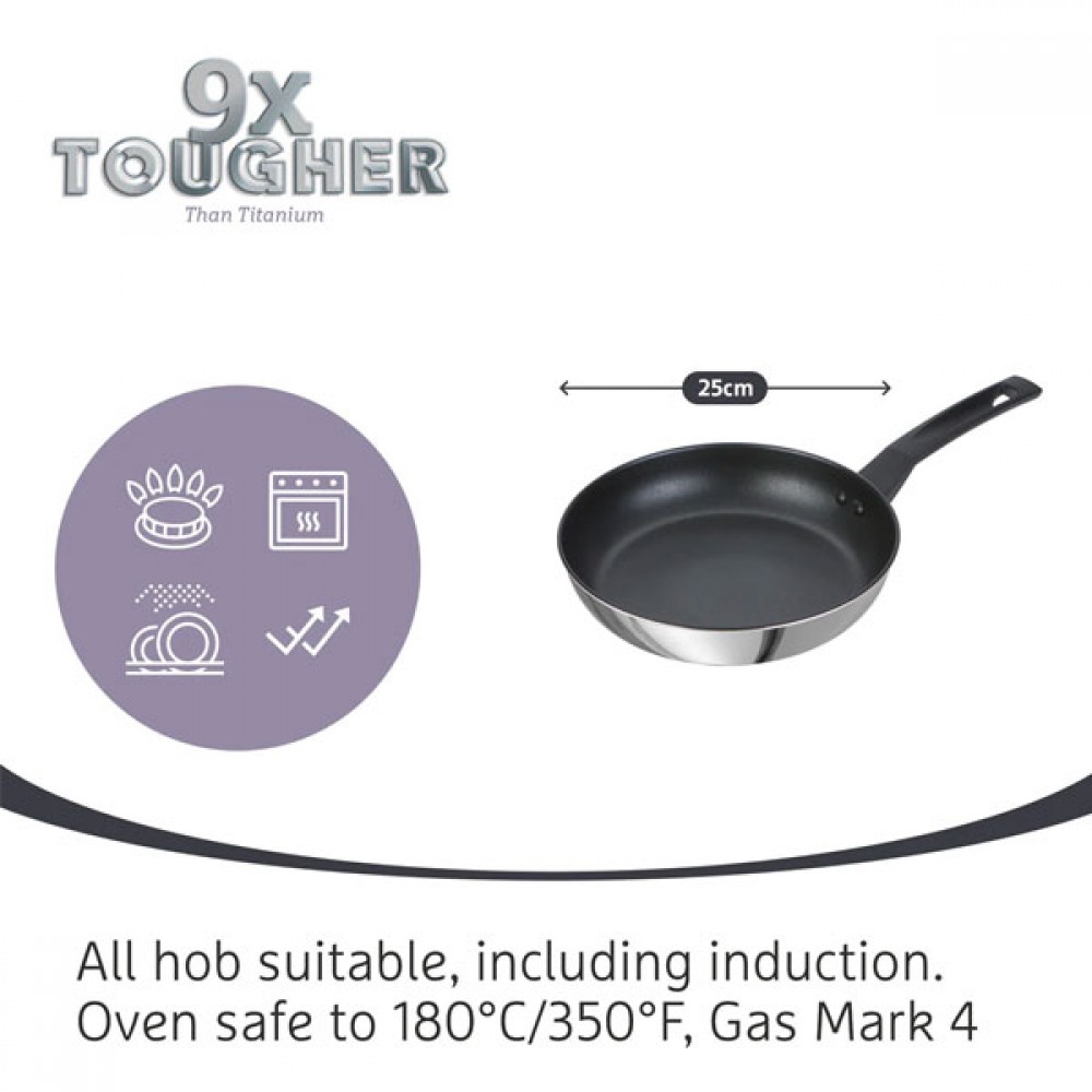 Prestige Stainless Steel 4 Piece Set With Milkpan | 76328
