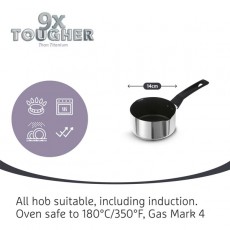Prestige Stainless Steel 4 Piece Set With Milkpan | 76328