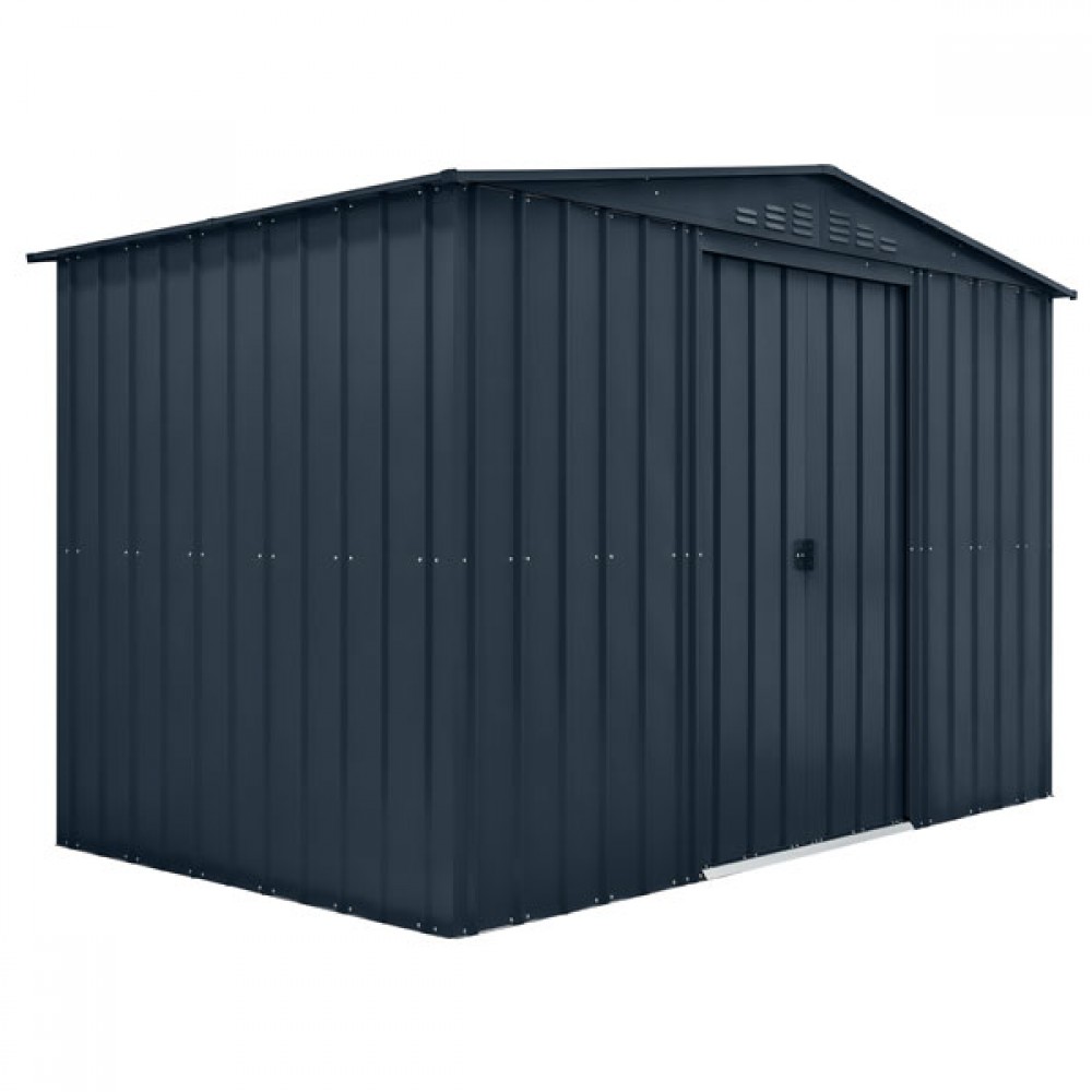 Global Metal Shed | Anthracite Grey | Size Options