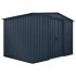 Mg107es Globel 10 X 7 Metal Shed Ant.grey