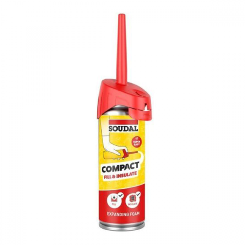Soudal Compact Fill & Insulate Gap Filling Foam 150ml | 158880