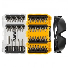 Dewalt 47pc Screw Driving Set + Safety Glasses | DEWDT70703QZ