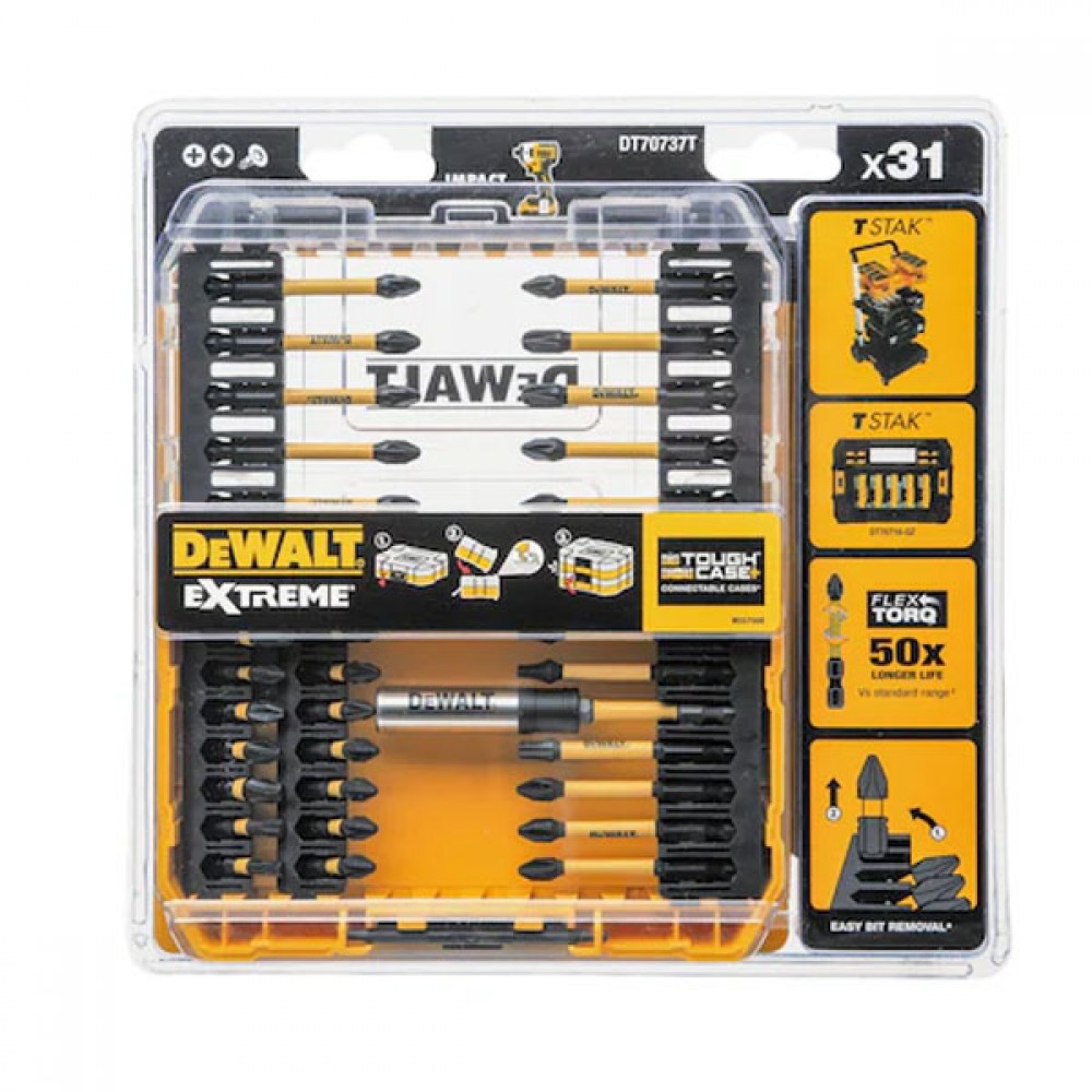 Dewalt 25pc Flextorq Screw Driving Set | DT70730T