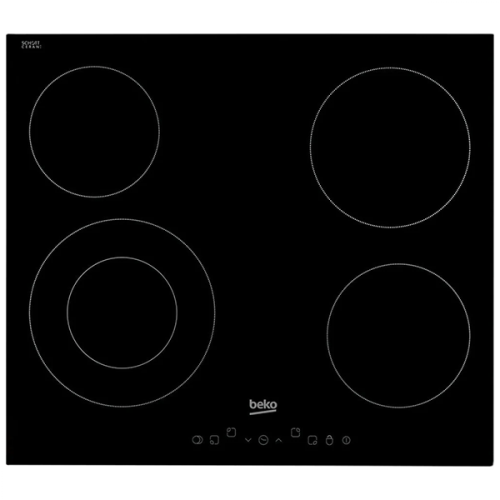 Beko 60cm Touch Control Ceramic Hob | HIC64402T
