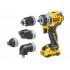Dewalt 12v XR Multi Head Drill Driver 2 x 3AH | DCD703L2T