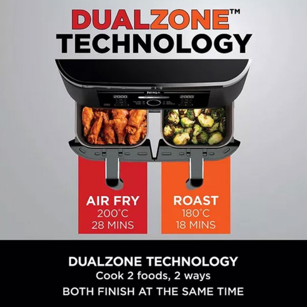 Ninja Foodi Max Dual Zone Air Fryer | AF400UK