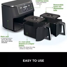 Ninja Foodi Max Dual Zone Air Fryer | AF400UK