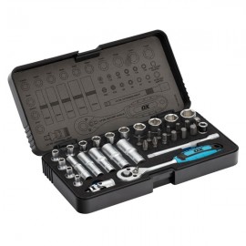 Ox Trade 1/4"drive Socket Set | 35 Piece | OX-T326735