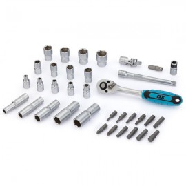 Ox Trade 1/4"drive Socket Set | 35 Piece | OX-T326735