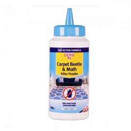 Zero In Carpet Beetle & Moth Killer Powder 250g | Zer986