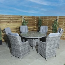 Monte Carlo 6 Seater Dining Set