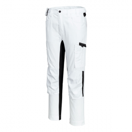 Portwest Eco Stretch Trousers White (34) | Cd881whr34