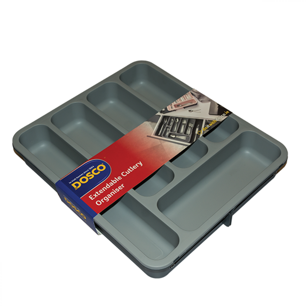 Dosco Extendable Cutlery Tray Grey | 55321