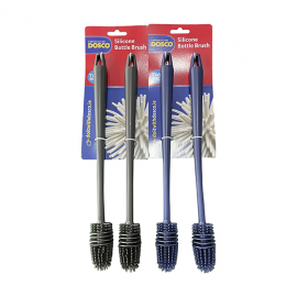 Dosco Twin Pack Silicone Bottle Brush | 52004