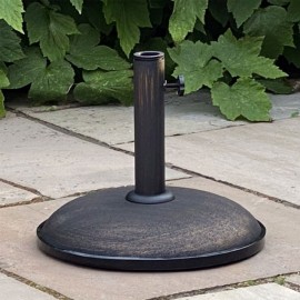 11kg Concrete Parasol Base | Bronze