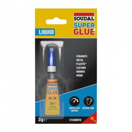 Soudal Super Glue Liquid 2 x 3g | 160037