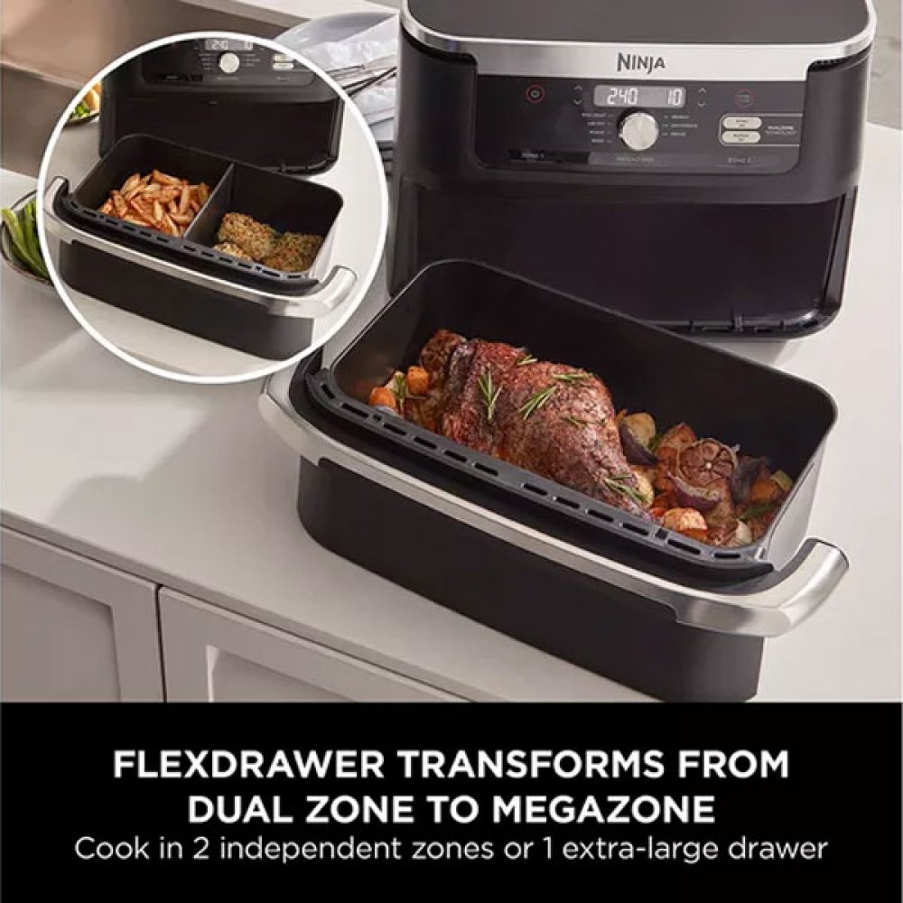 Ninja Foodi Flexdrawer Air Fryer | AF500UK | 10.4L