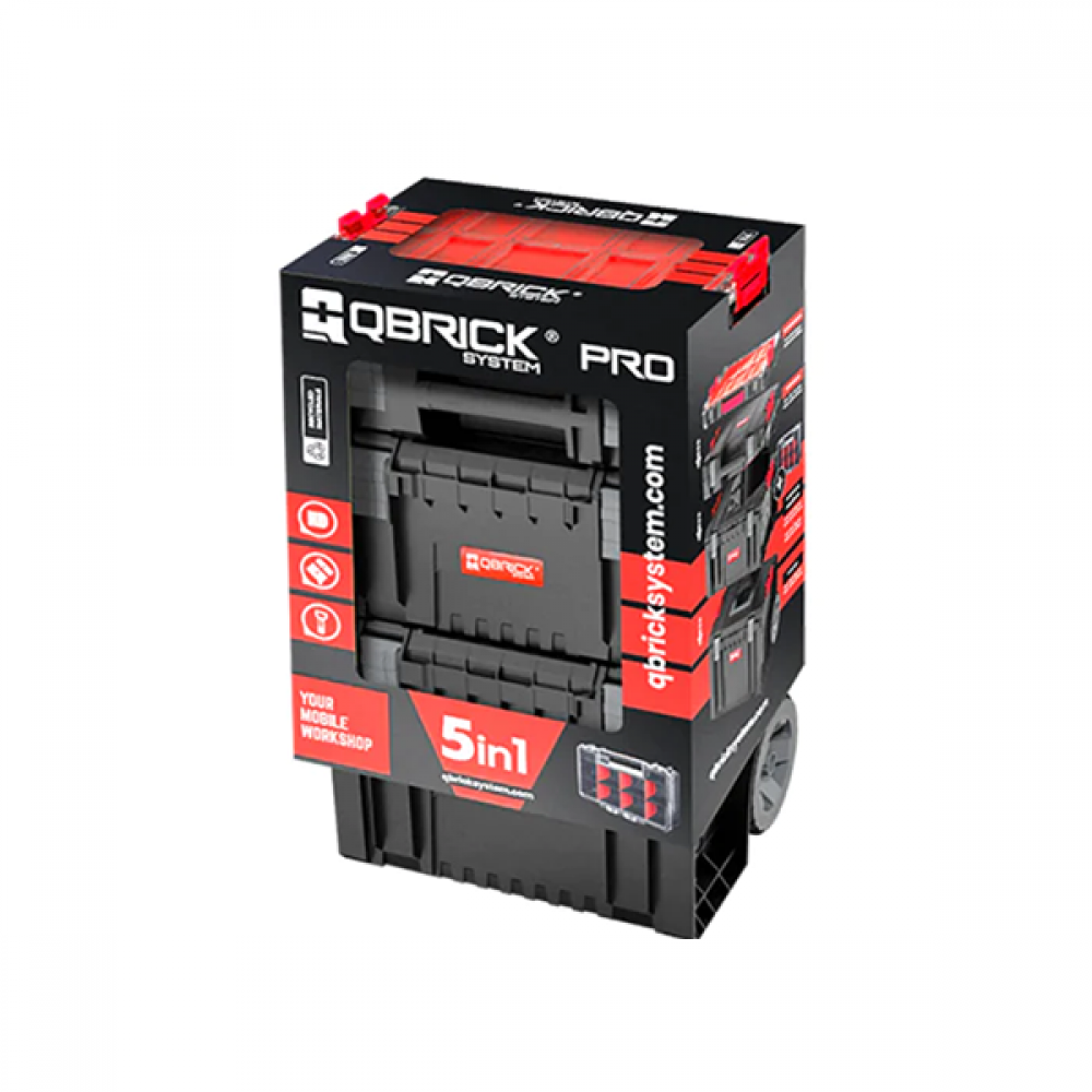 Qbrick System Pro Cart 2.0 Set 5 In 1