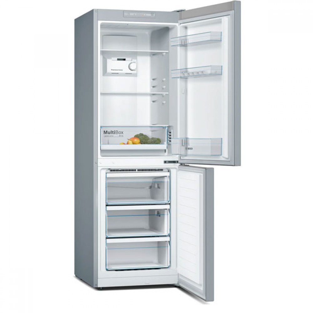Bosch Fridge Freezer Silver | KGN33NLEBG