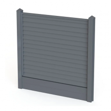 One-piece Fence Post 2450 Mm Merlin Grey