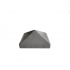 Concrete Post Sleeve 1850mm Merlin Grey