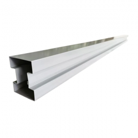 One-piece Fence Post 2450 Mm Goosewing Grey