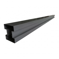 One-piece Fence Post 2450 Mm Anthracite Grey
