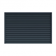Fence Panel 5-pack 1500x1800mm Anthracite Shiplap