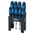 Soft Grip Blue Screwdriver Set | 9 Piece | 15960