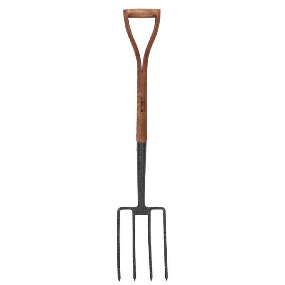Draper Carbon Steel Fork with Ash Handle | 14301