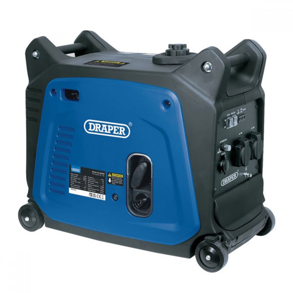 Draper Petrol Inverter Generator 2.8kw | 95198