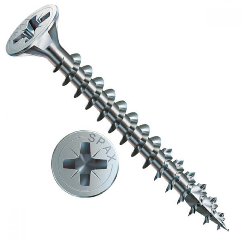 Spax 5x50 Zinc Screws 200pc