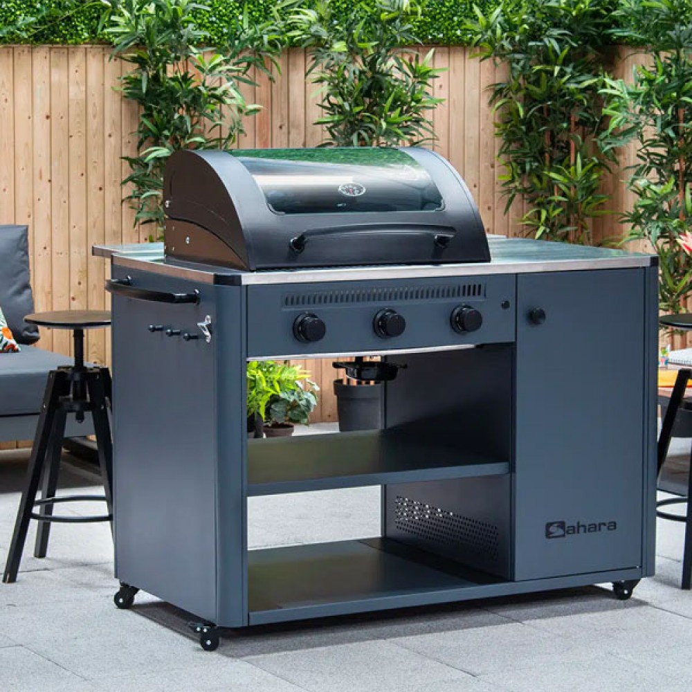 Sahara Arke 3 Burner Gas Bbq