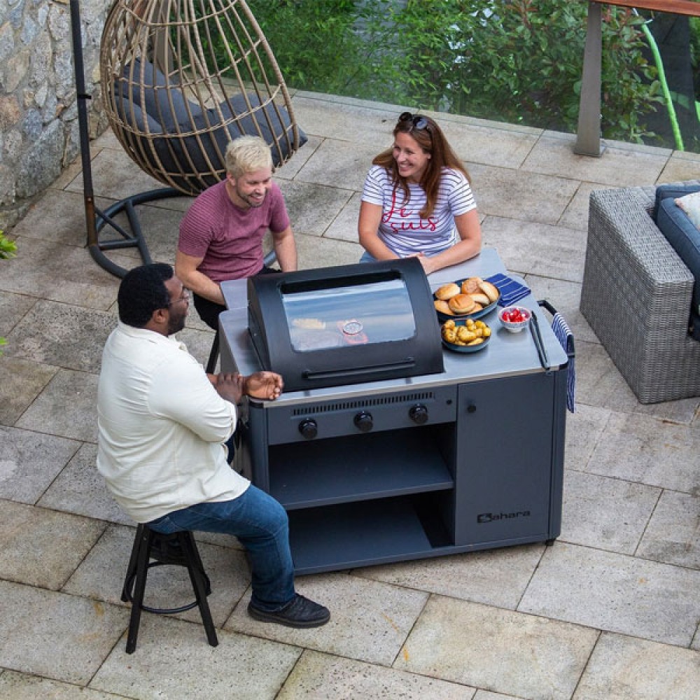 Sahara Arke 3 Burner Gas Bbq