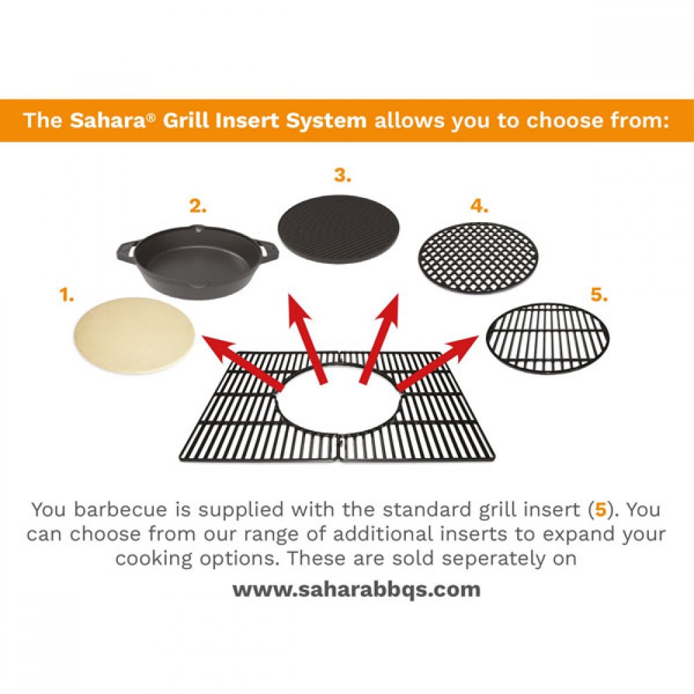 Sahara Arke 3 Burner Gas Bbq
