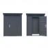 Satus Shed 6x4 Standard Steel Shed | Anthracite Grey