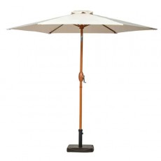 2.5m Woodlook Crank & Tilt Parasol