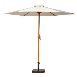 2.5m Woodlook Crank & Tilt Parasol
