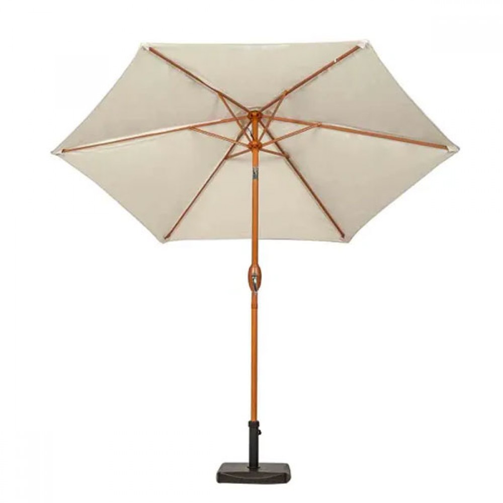 2.5m Woodlook Crank & Tilt Parasol