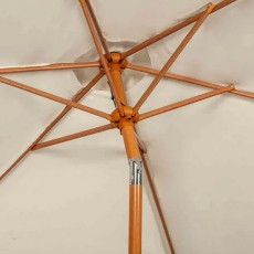2.5m Woodlook Crank & Tilt Parasol