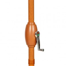 2.5m Woodlook Crank & Tilt Parasol