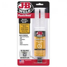 Jb Weld Plastic Weld Syringe Sets 5 Min 25ml