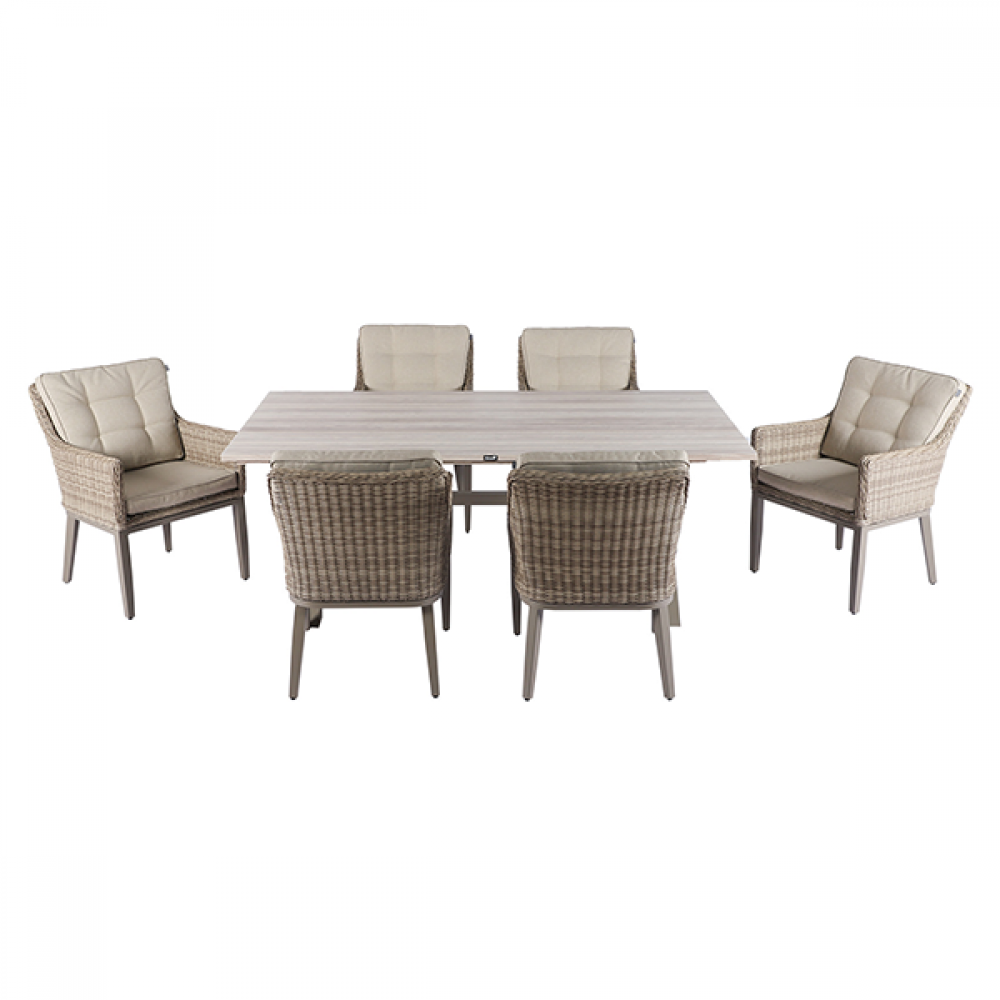 Arley 6 Seater Rectangular Set