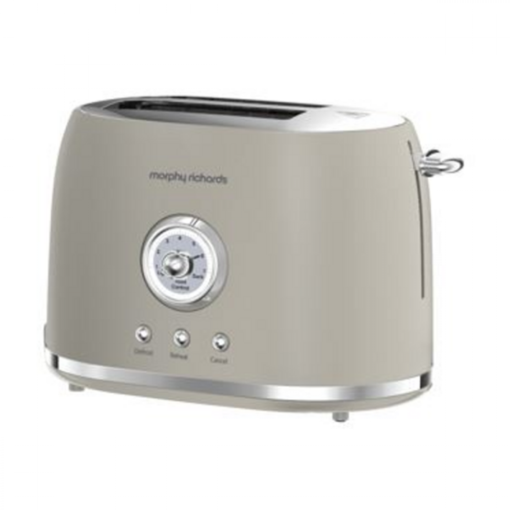 Morphy Richards Colour Boutique Toaster 2 Slice | Porcini Mushroom | 980600