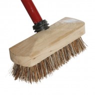 Dosco Handled Deck Varnished Sweep | 30090B